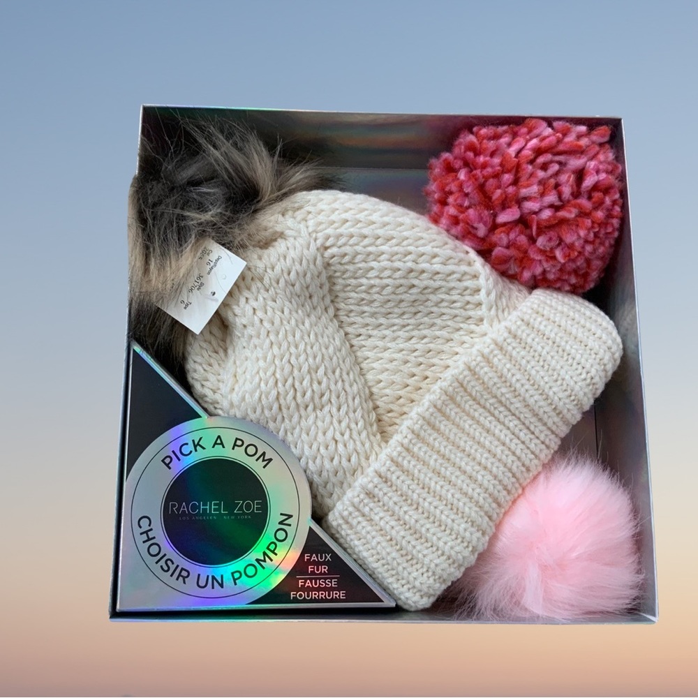 Rachel Zoe Pick a Pom Toque, changeable poms!!  Super cute